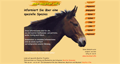 Desktop Screenshot of maultier.info